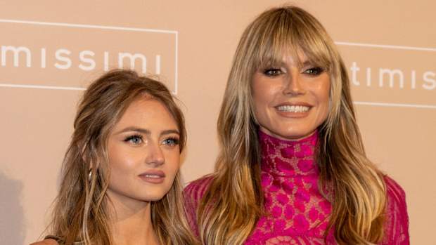 Leni and Heidi Klum